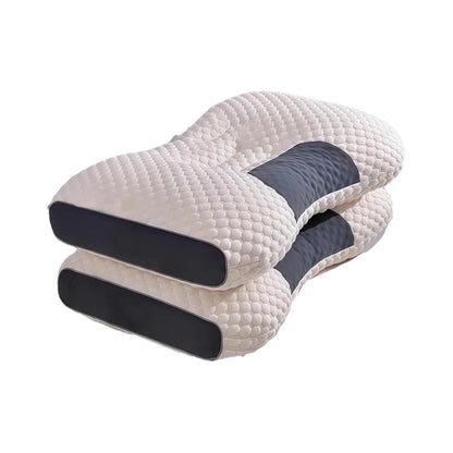 1/2/4 Pcs Bedding Sleep Pillow Neck Pillow with Elasticity and Non Collapse Soft Neck Protection Sleeping Pillow Neck Comfort