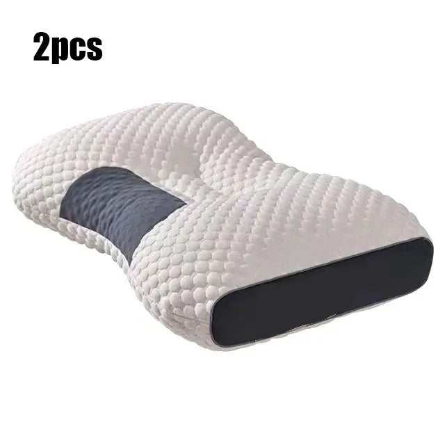 1/2/4 Pcs Bedding Sleep Pillow Neck Pillow with Elasticity and Non Collapse Soft Neck Protection Sleeping Pillow Neck Comfort