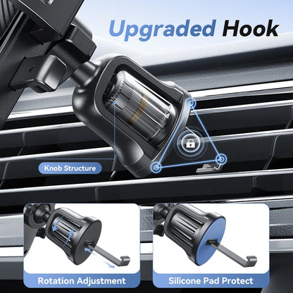 Car Phone Holder 360° Rotation Car Air Vent Phone Holder Universal Hands-Free Cell Phone Mount for 4.7-6.9'' Phones