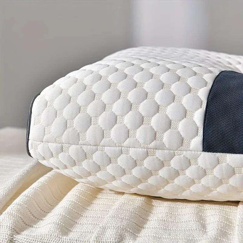 1/2/4 Pcs Bedding Sleep Pillow Neck Pillow with Elasticity and Non Collapse Soft Neck Protection Sleeping Pillow Neck Comfort