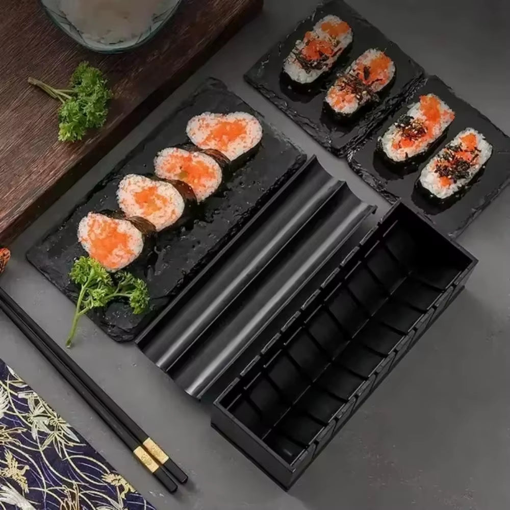 3Pcs/Set Japanese Sushi Maker 2 Shapes Sushi Making Kit Roll Rice Mold DIY Kitchen Sushi Tools Kitchen Gadgets Accessories