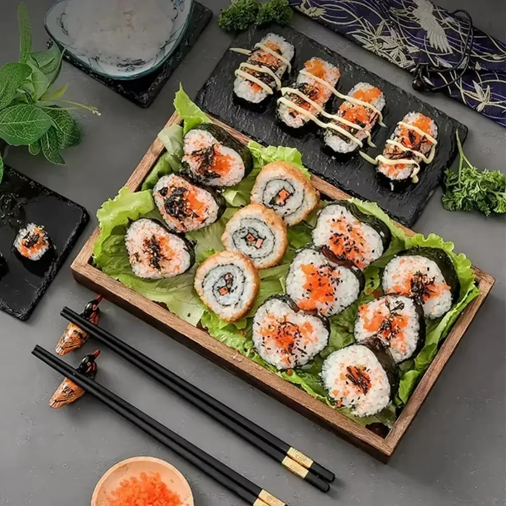 3Pcs/Set Japanese Sushi Maker 2 Shapes Sushi Making Kit Roll Rice Mold DIY Kitchen Sushi Tools Kitchen Gadgets Accessories